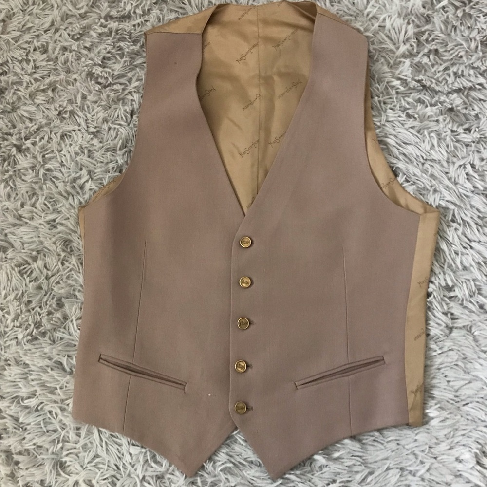 Vintage Yves Saint Laurent vest
